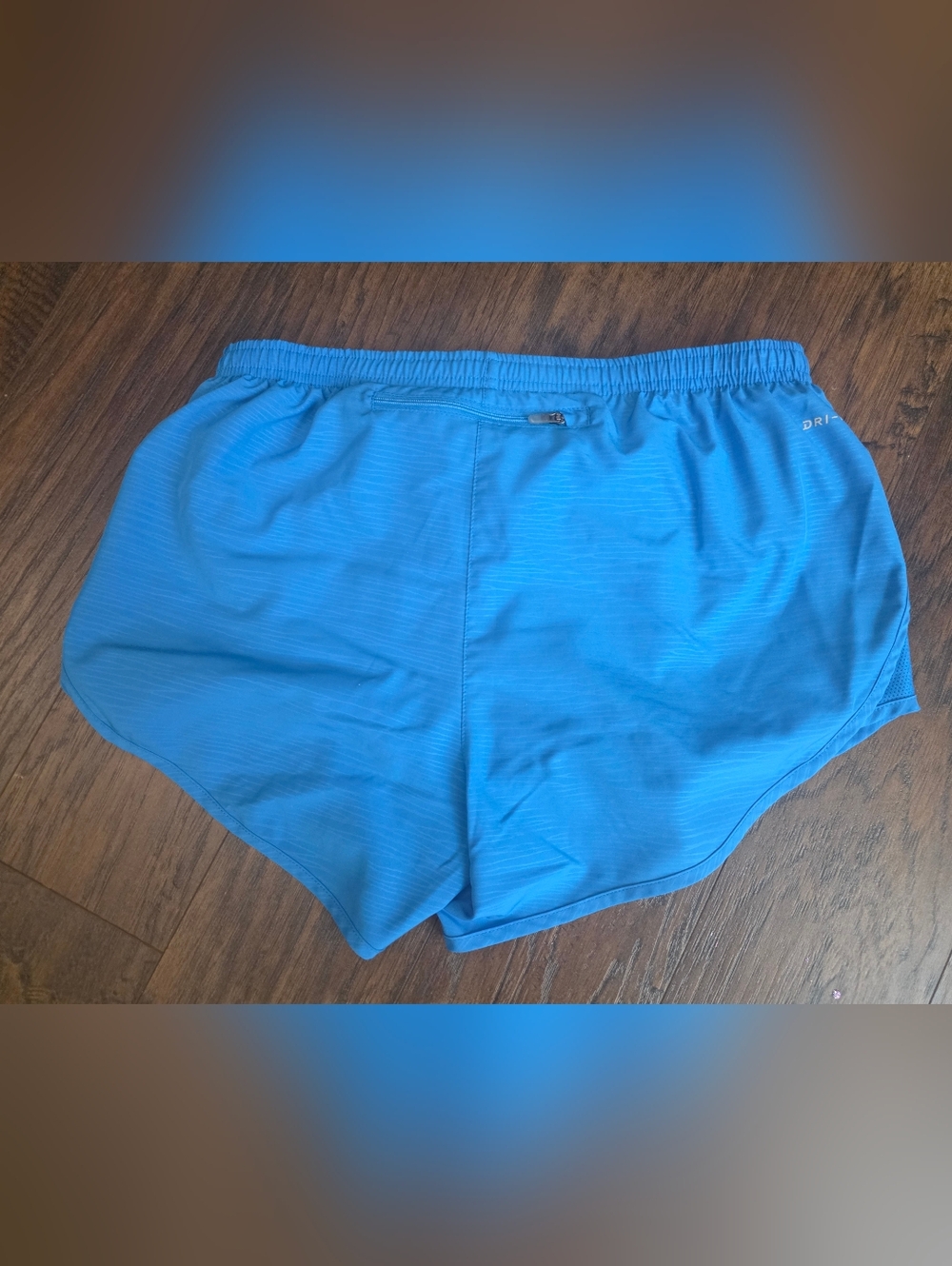 Nike Blue Dri-FIT Performance Shorts - Picture 3 of 5